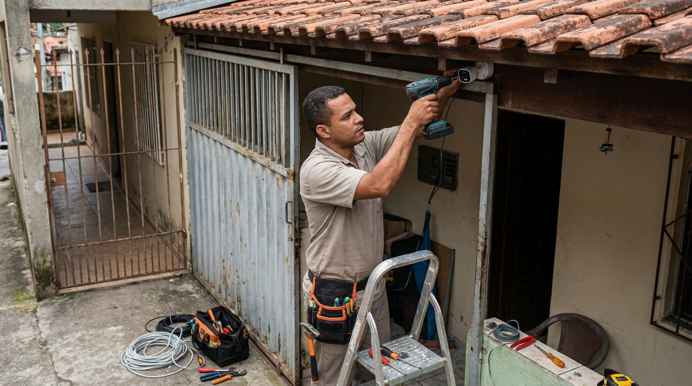 Instalação de Câmera Residencial em Recife‑PE