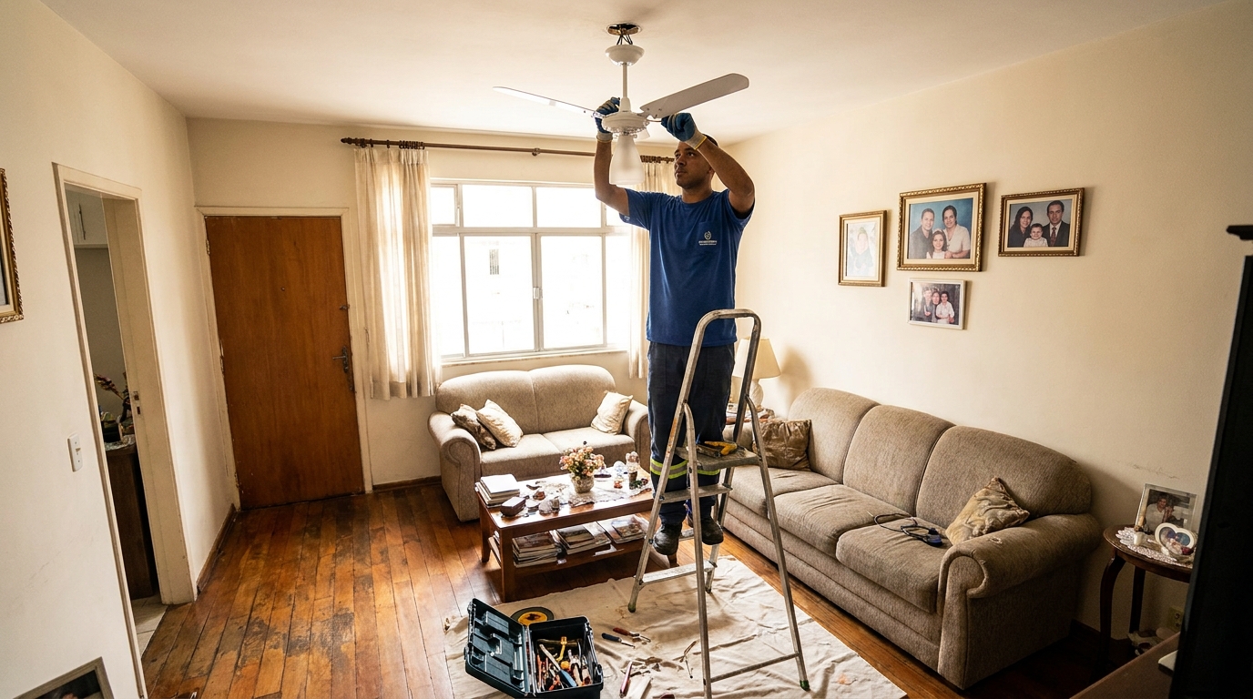 Substituição de Ventilador em Recife‑PE