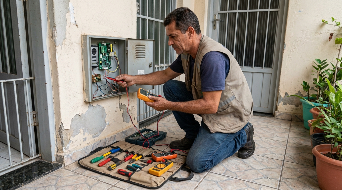 Troca de Fiação de Interfone em Recife‑PE