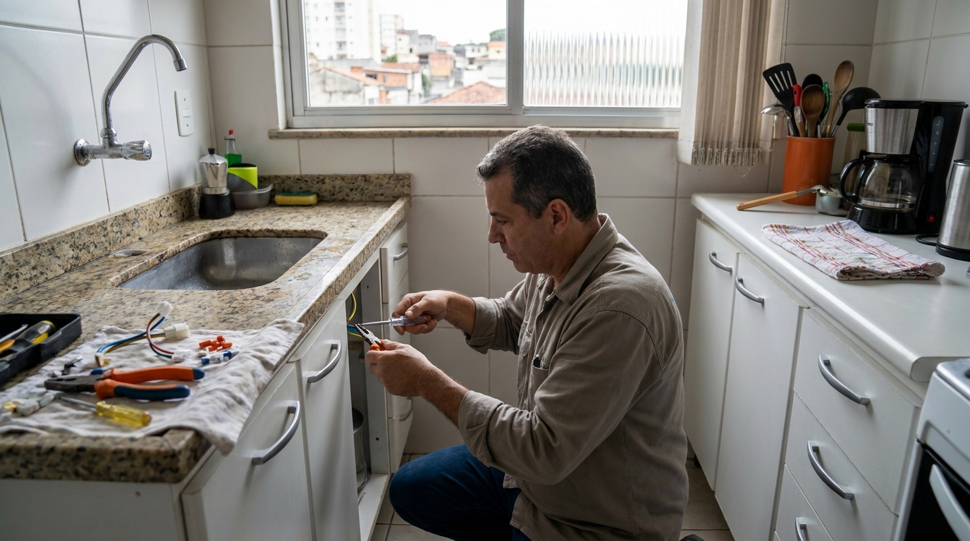 Troca de Torneira Elétrica em Recife‑PE